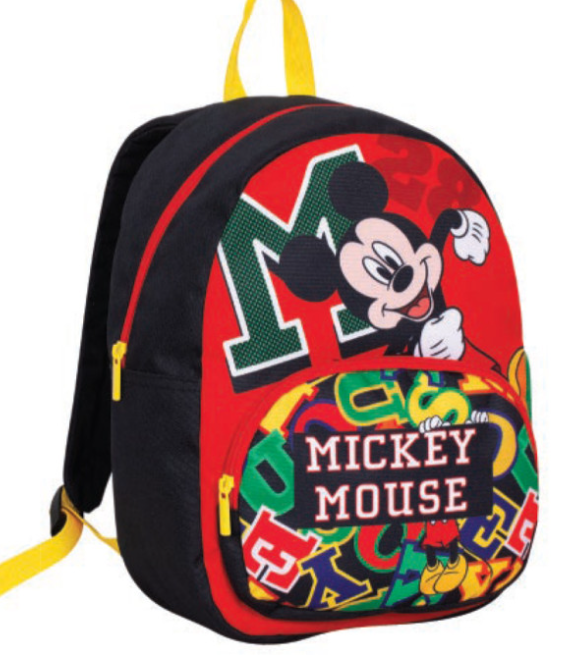 ZAINO ASILO 23X30X10 MICKEY MOUSE